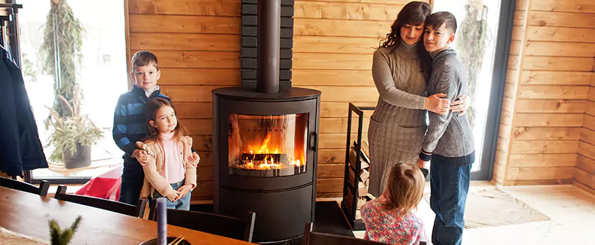 Morso Cast Iron Fireplace Insert Installation in Fremont, California
