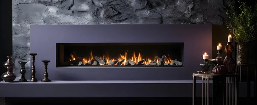 Ember Bed for Ventless Gas Fireplace in Fremont, CA